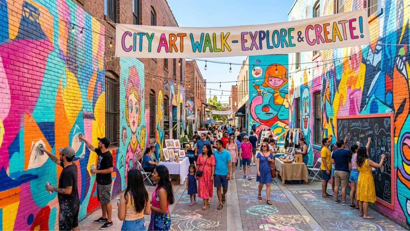 Melrose Arts District Mural walk