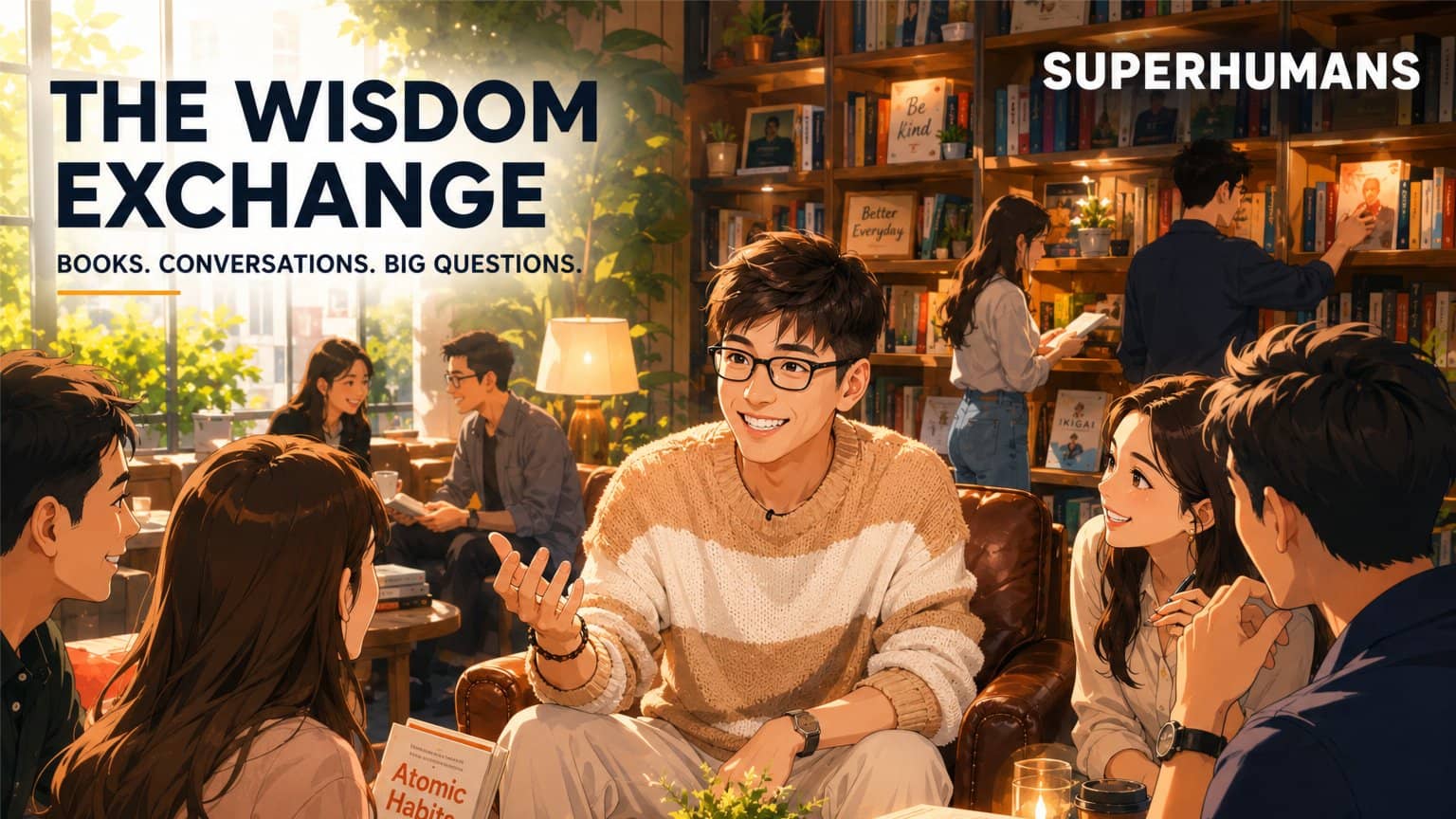 The Wisdom Exchange: Books. Conversations. Big Questions.