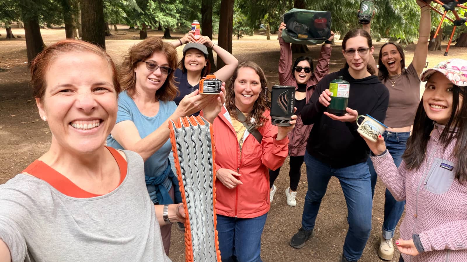 Practice Campsite - Beginner Camp Skills for Women