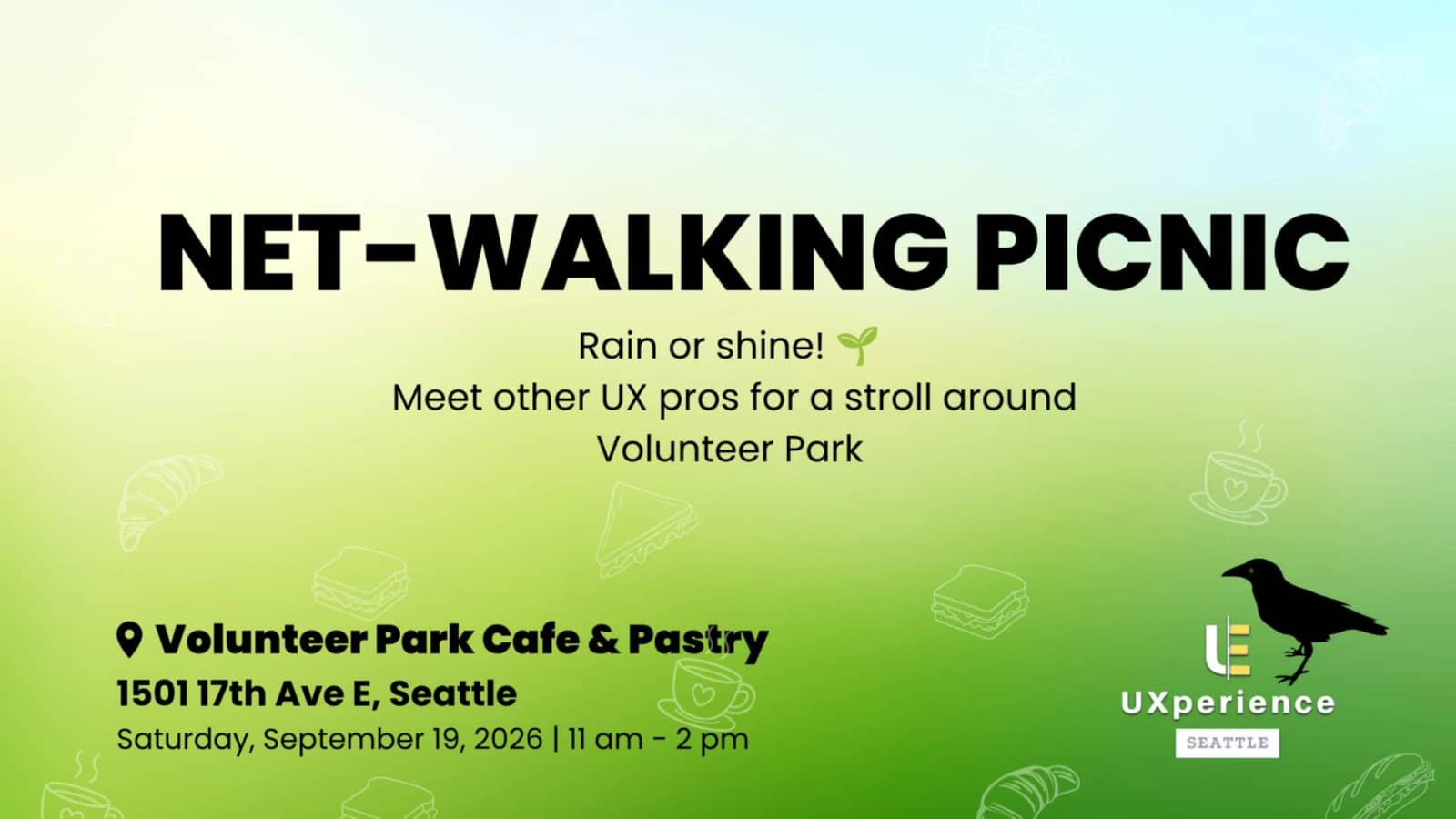 [In-person] 🌱 UXperience Seattle Net-Walking Picnic (Seattle Edition)