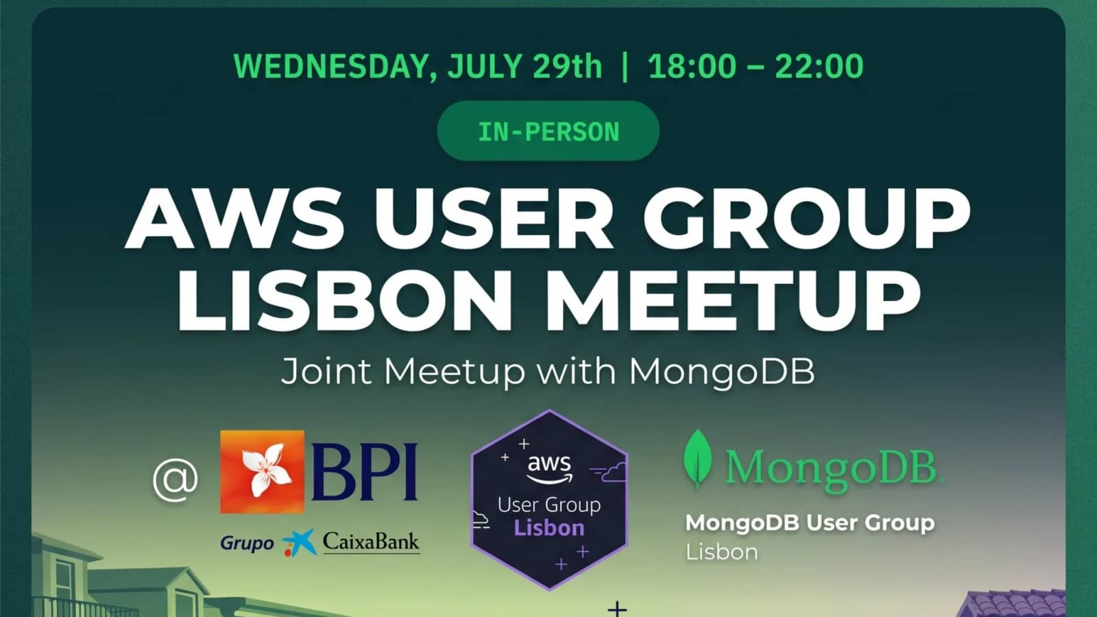 AWS UG & MongoDB UG Lisbon @ BPI Bank