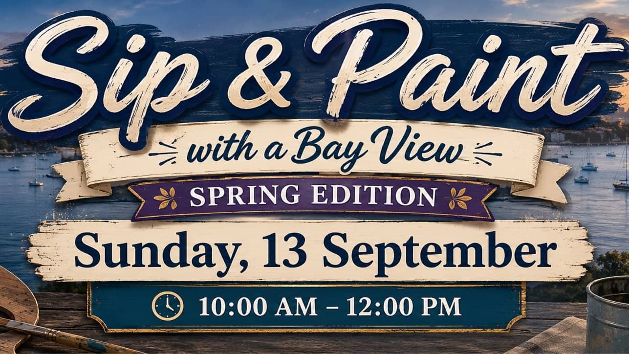 Sip & Paint Bay View Mosman | Spring Edition ✨