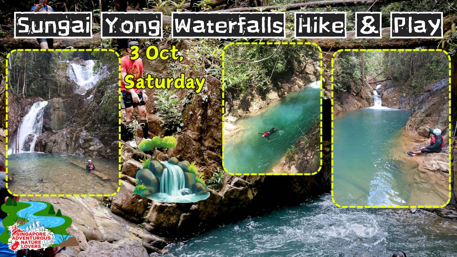 Sungei Yong Waterfalls Hike & Play