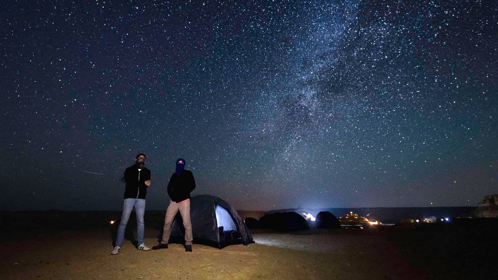 2026 Perseids Meteor Shower Night in Al Qudra Desert