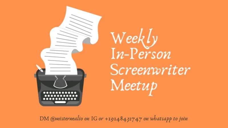 Sunday Screenwriter Sesh