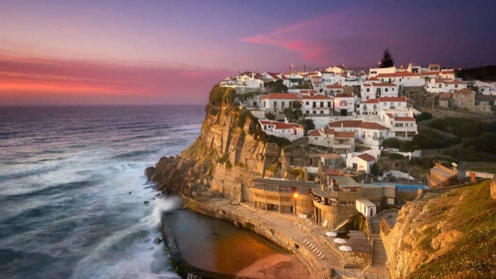 Azenhas do Mar:  Swim & Sunset evening hike