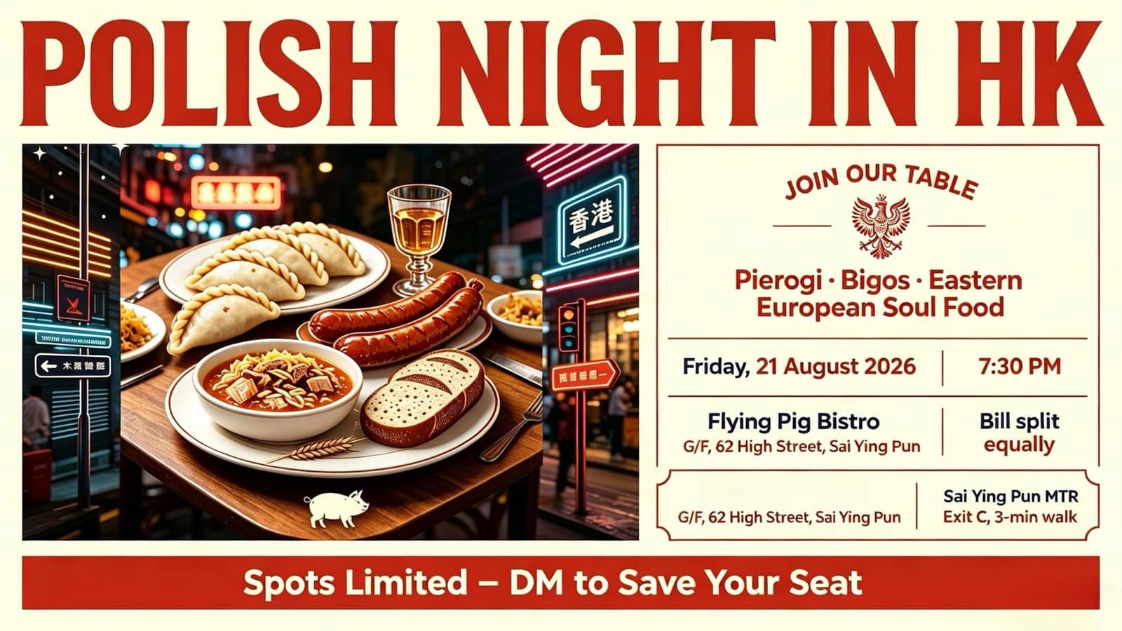 Polish Night - Food + Wine + lovely people