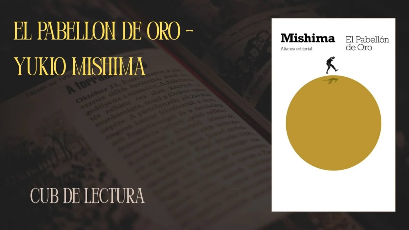 CLUB DE LECTURA EL PABELLON DE ORO