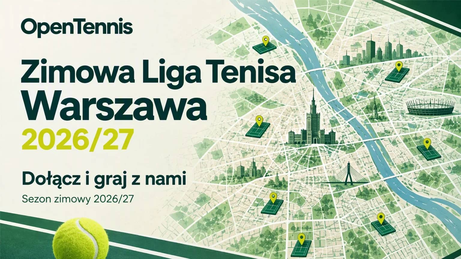 Tenis Warszawa | Liga Zimowa OpenTennis