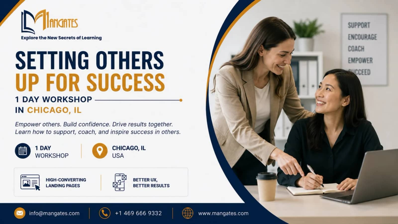 Setting Others Up for Success – 1 Day Workshop in Chicago, IL