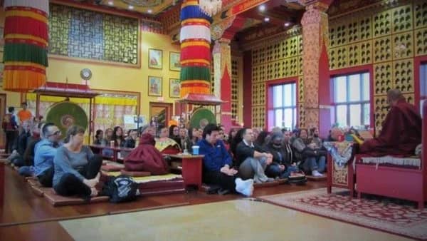 Buffet Lunch at a Tibetan Buddhist Monastery