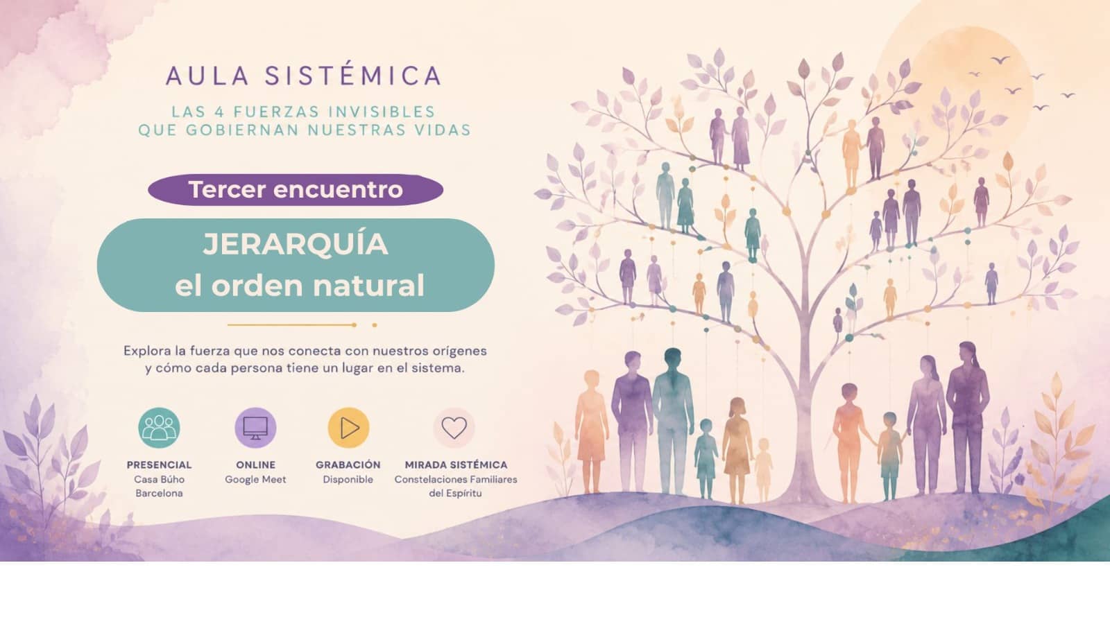 AULA SISTÉMICA: Una introducción viva a las Constelaciones Familiares