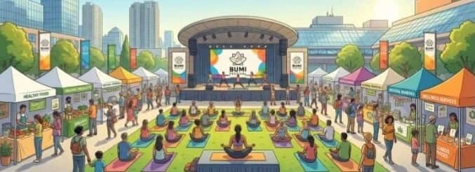 🌿Toronto Wellness Festival🌿 @Mel Lastman Square 🍵🧘♀️🥗