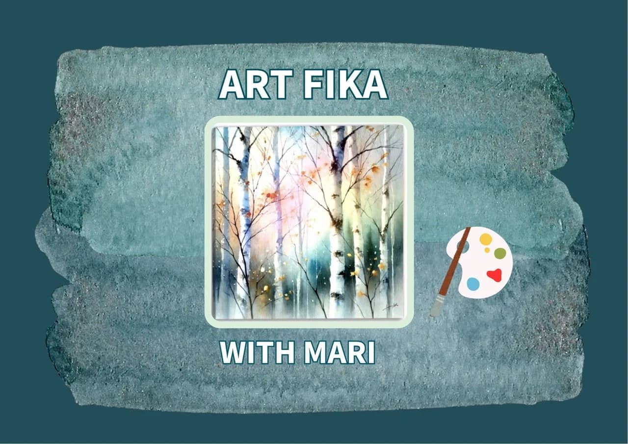 🎨☕️Art Fika- Paint & Relax