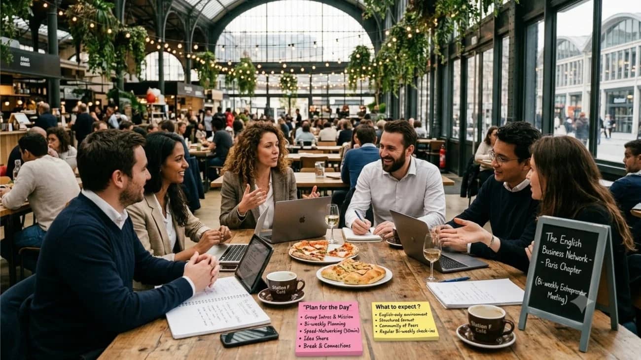 English Business Networking Paris | Founders & Entrepreneurs Meetup