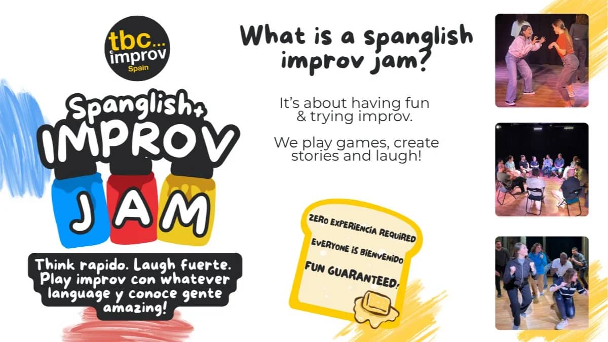 Spanglish Improv Jam con TBC Improv Spain