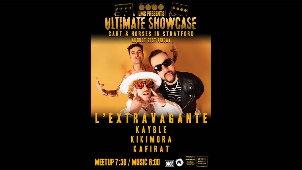 Gigs & Drinks😄🍻 @Cart & Horses - L’EXTRAVAGANTE (Ticketed)