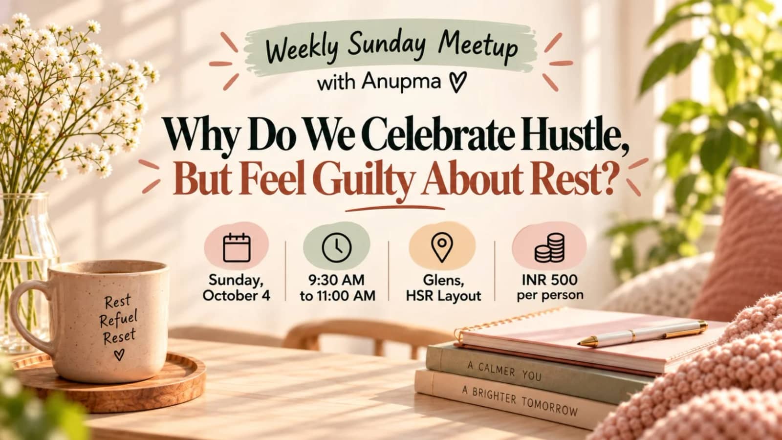 A Reflective Sunday Meetup | 4th Oct 🌿