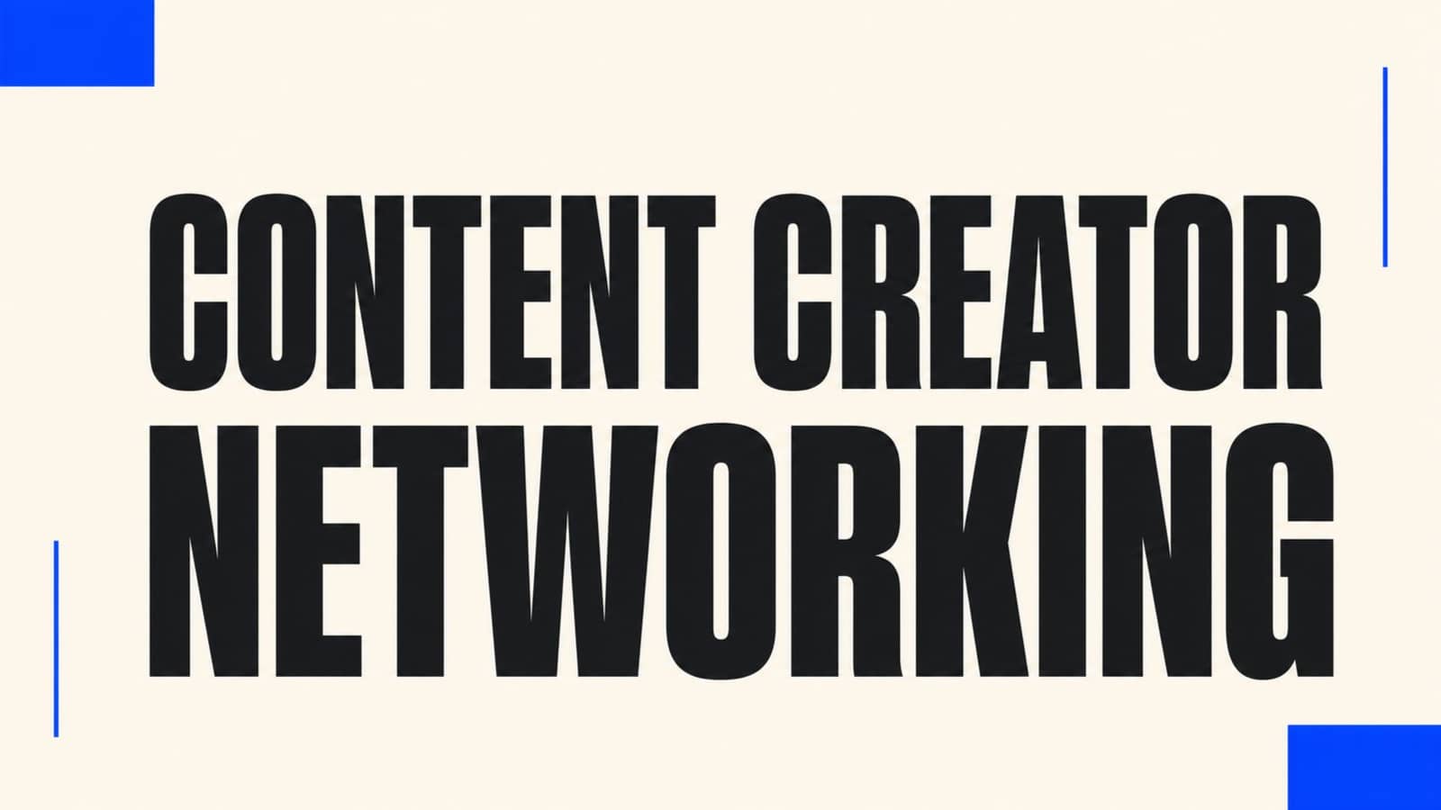 CONTENT CREATOR NETWORK