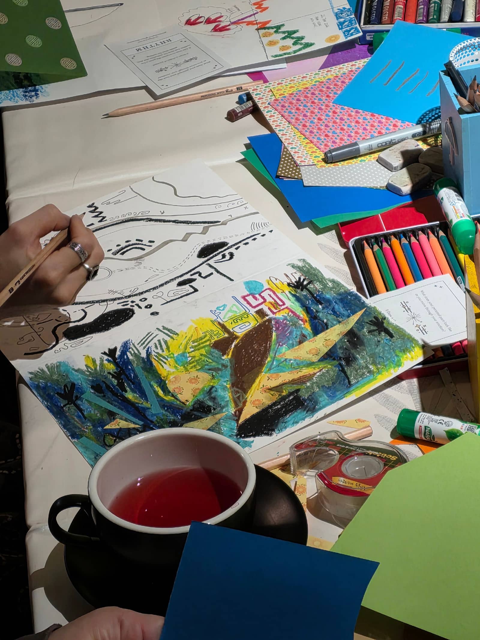 🎨 Art Workshop — Express Emotions Freely