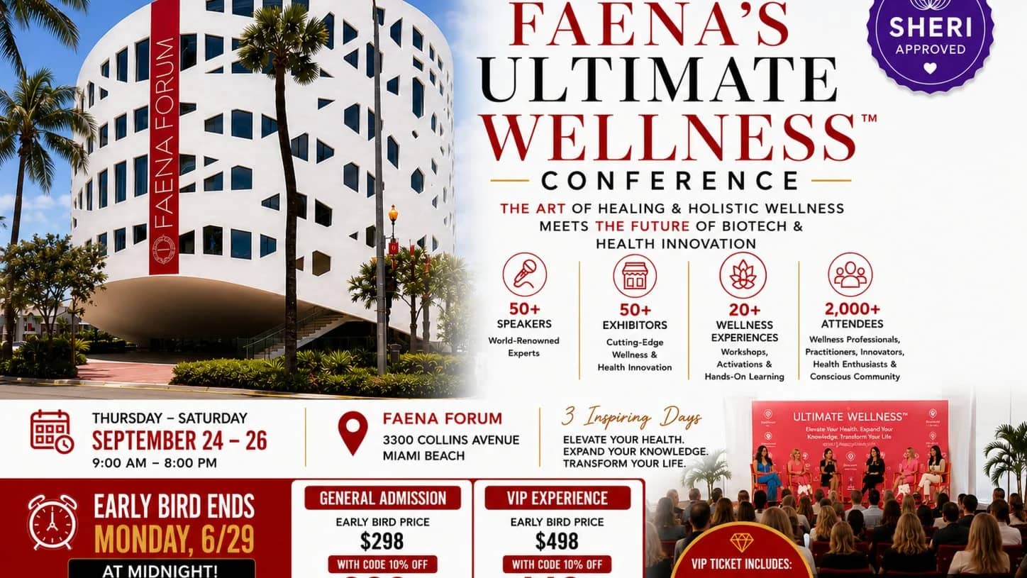 Faena's Annual 3 Day Ultimate Wellness Conference