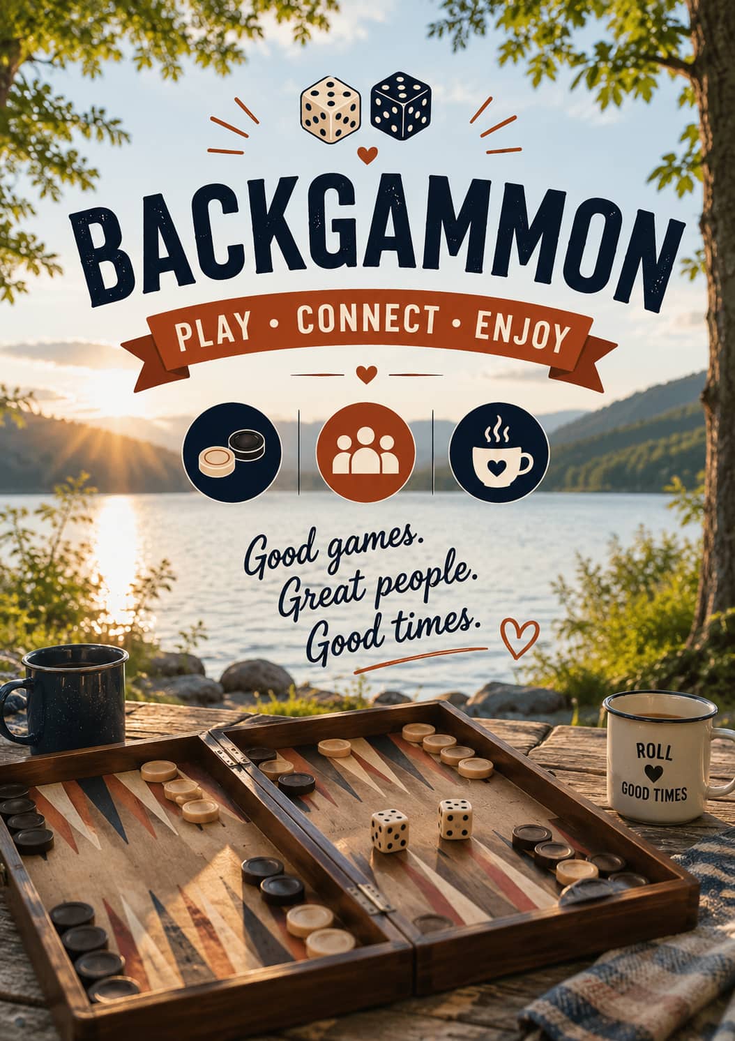 Let’s Play Backgammon! - Play, Socialize & Have Fun