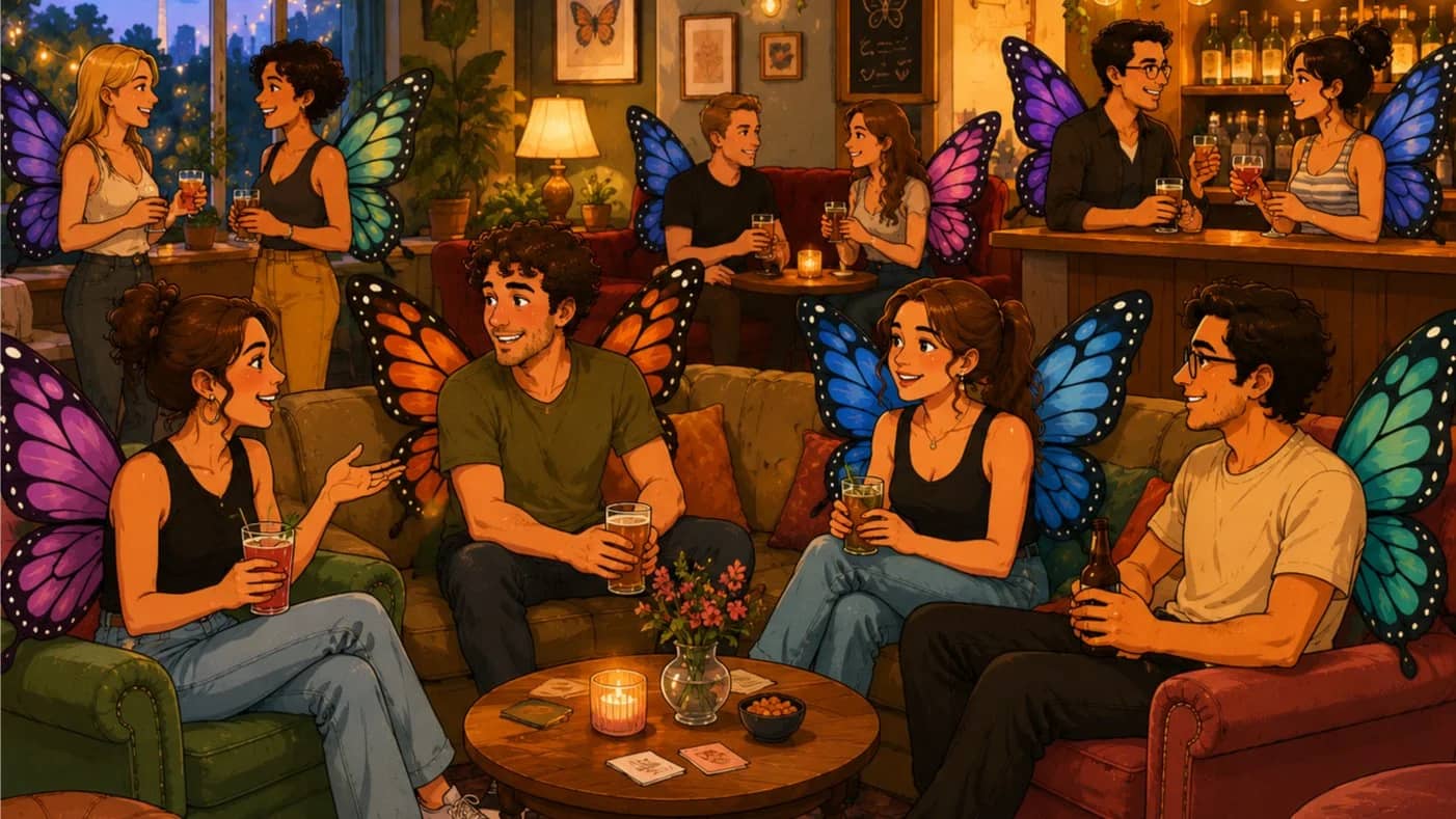 Wednesday Social or Julia's Salon - Social Butterfly Club 🦋
