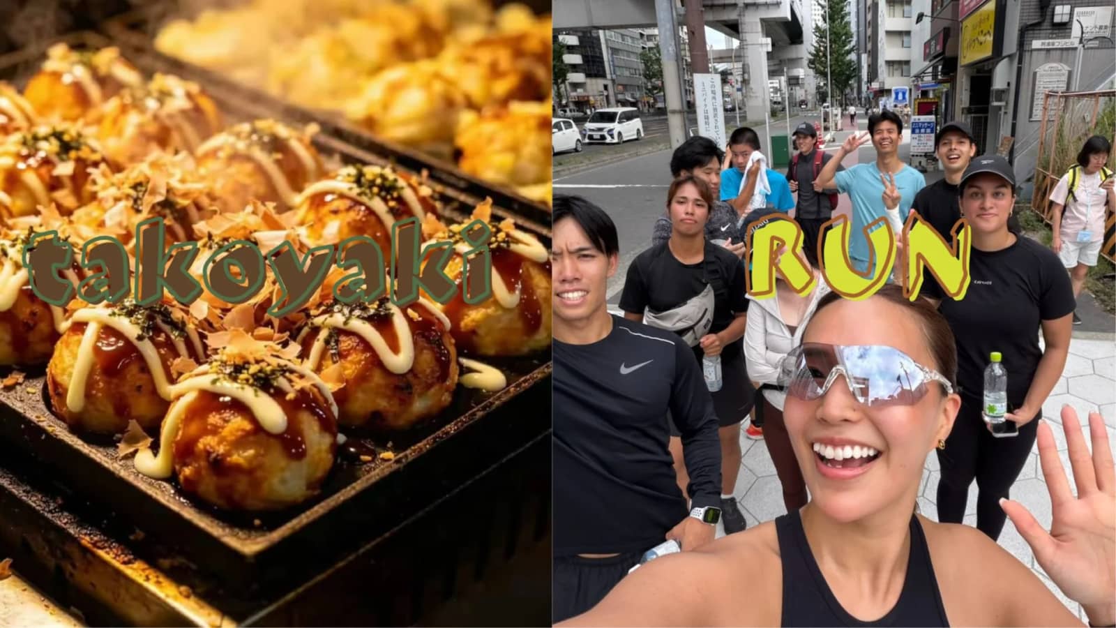 RUN × Takoyaki party🐙🏃