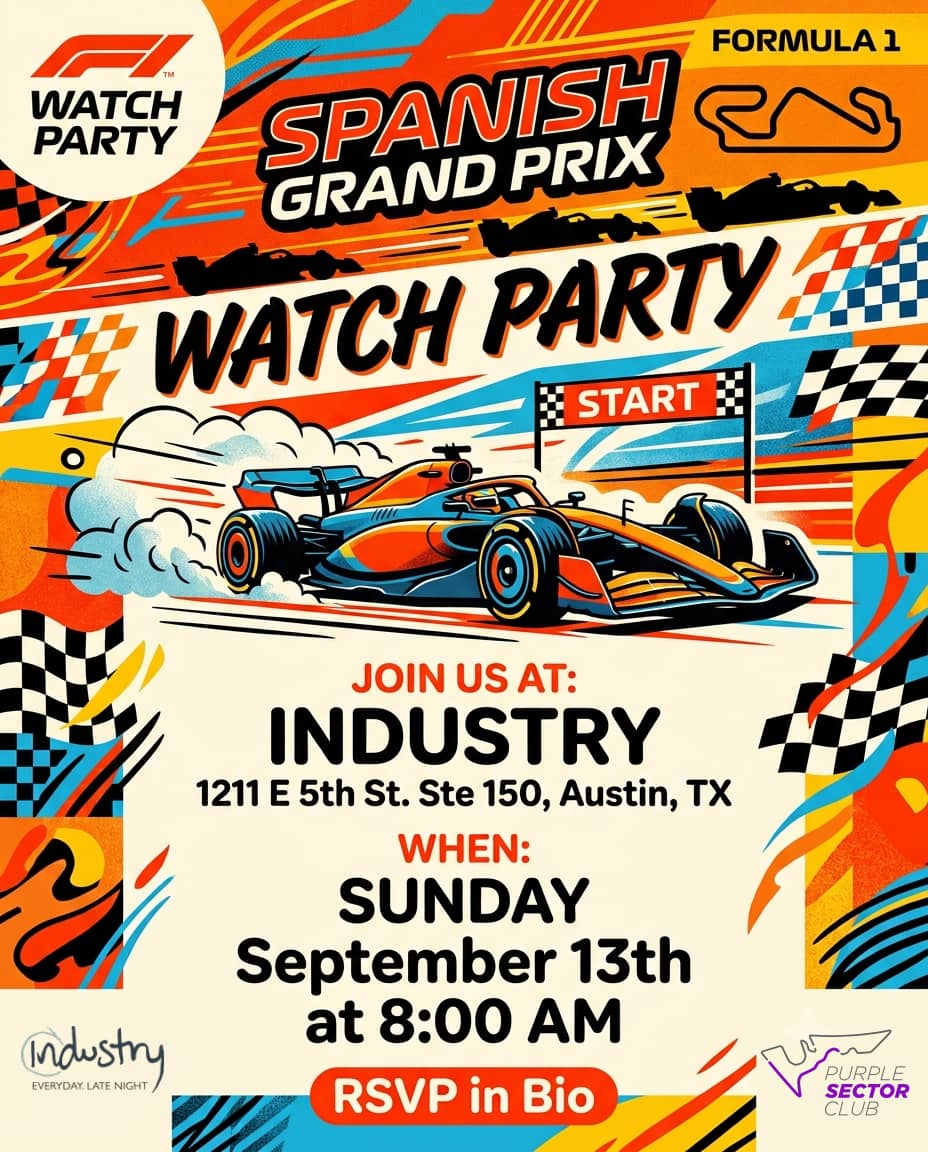 Formula 1 Spanish Grand Prix Watch Party