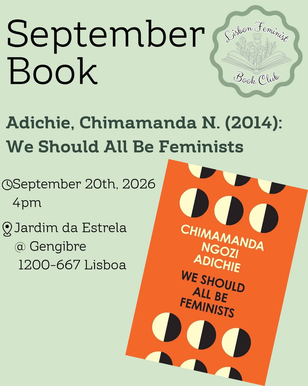 September Book | We Should All Be Feminists