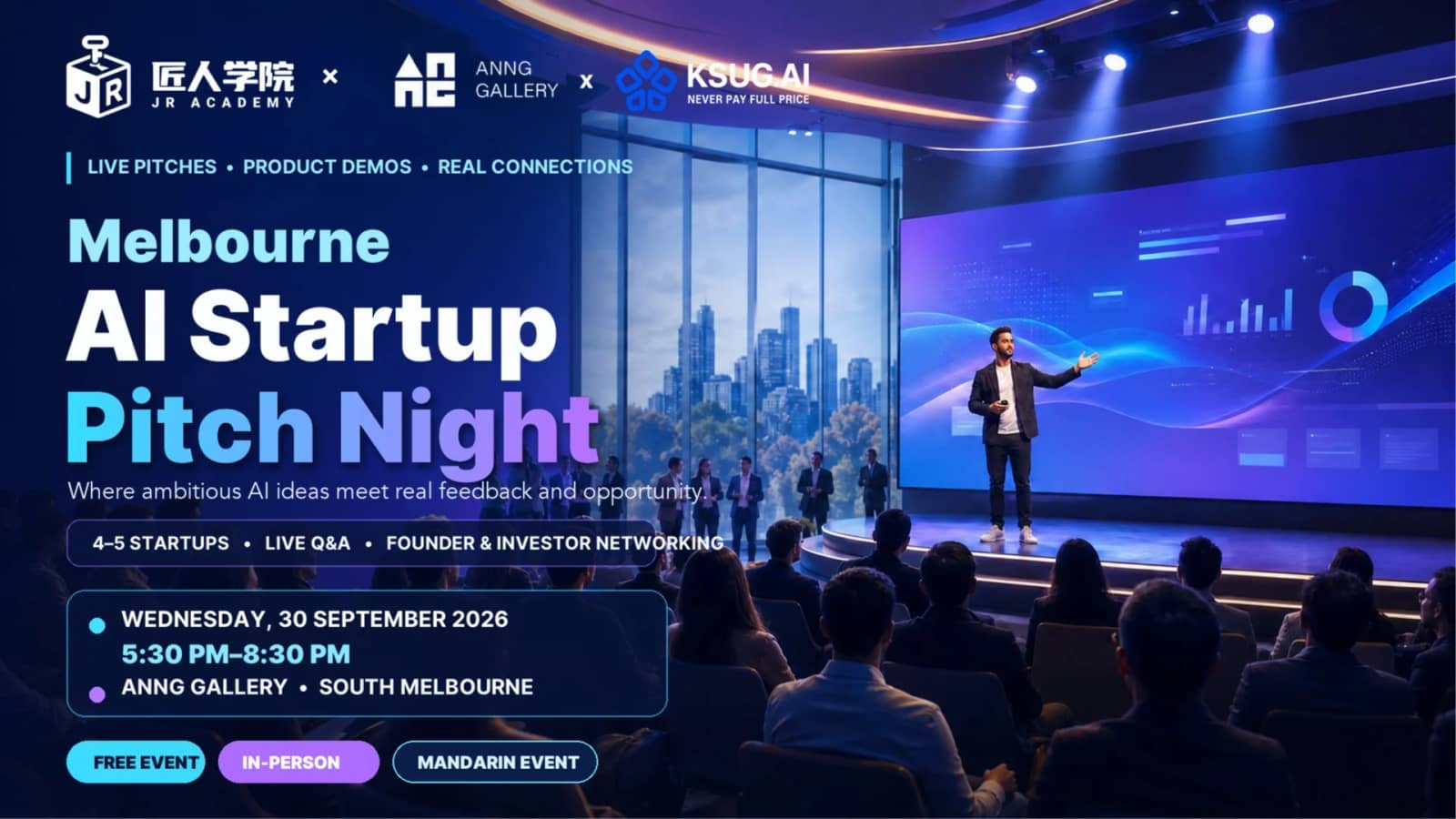 Melbourne AI Startup Pitch Night