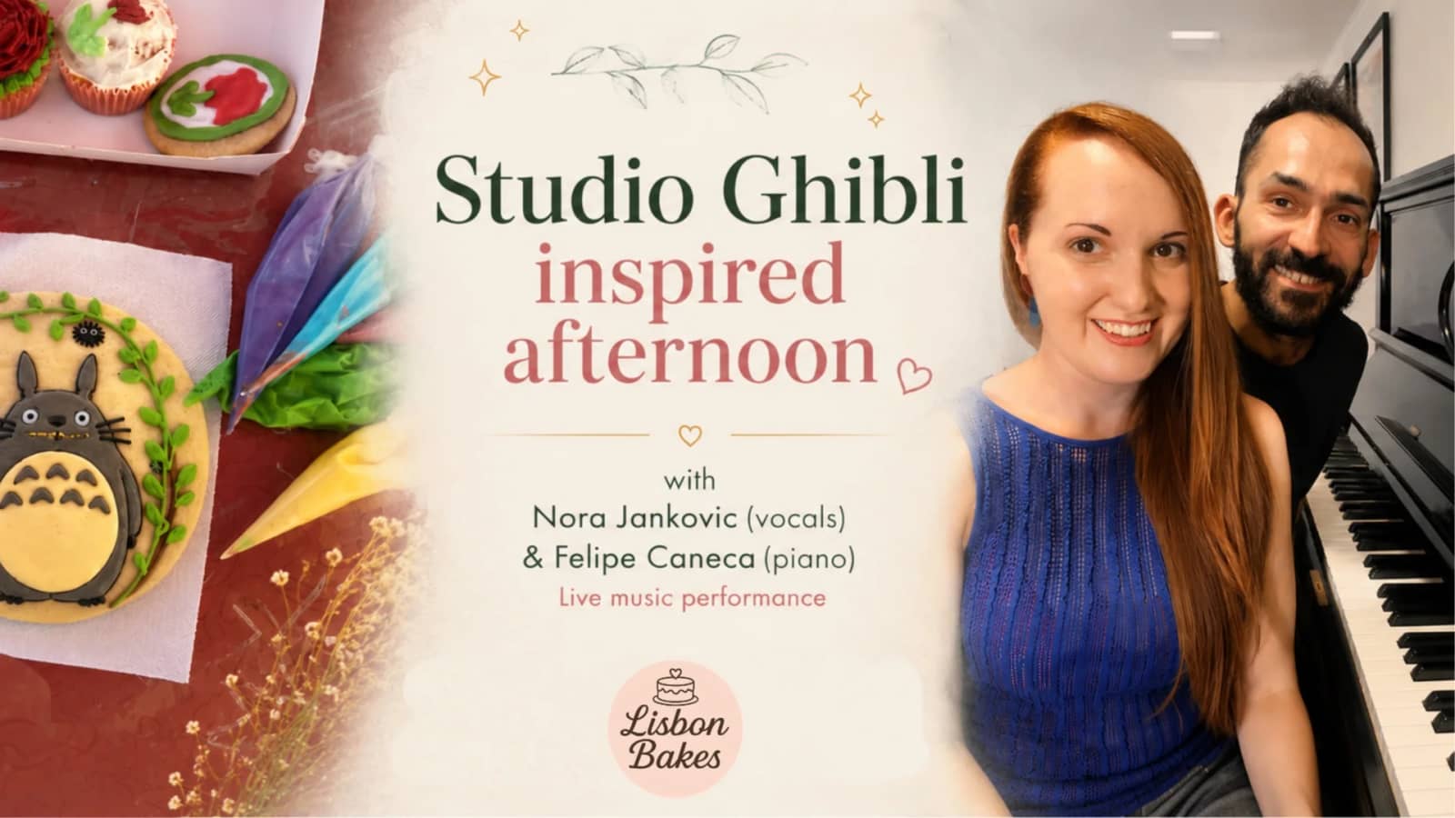 Studio Ghibli-inspired Afternoon: Live Music & Decorate Your Own Cookie
