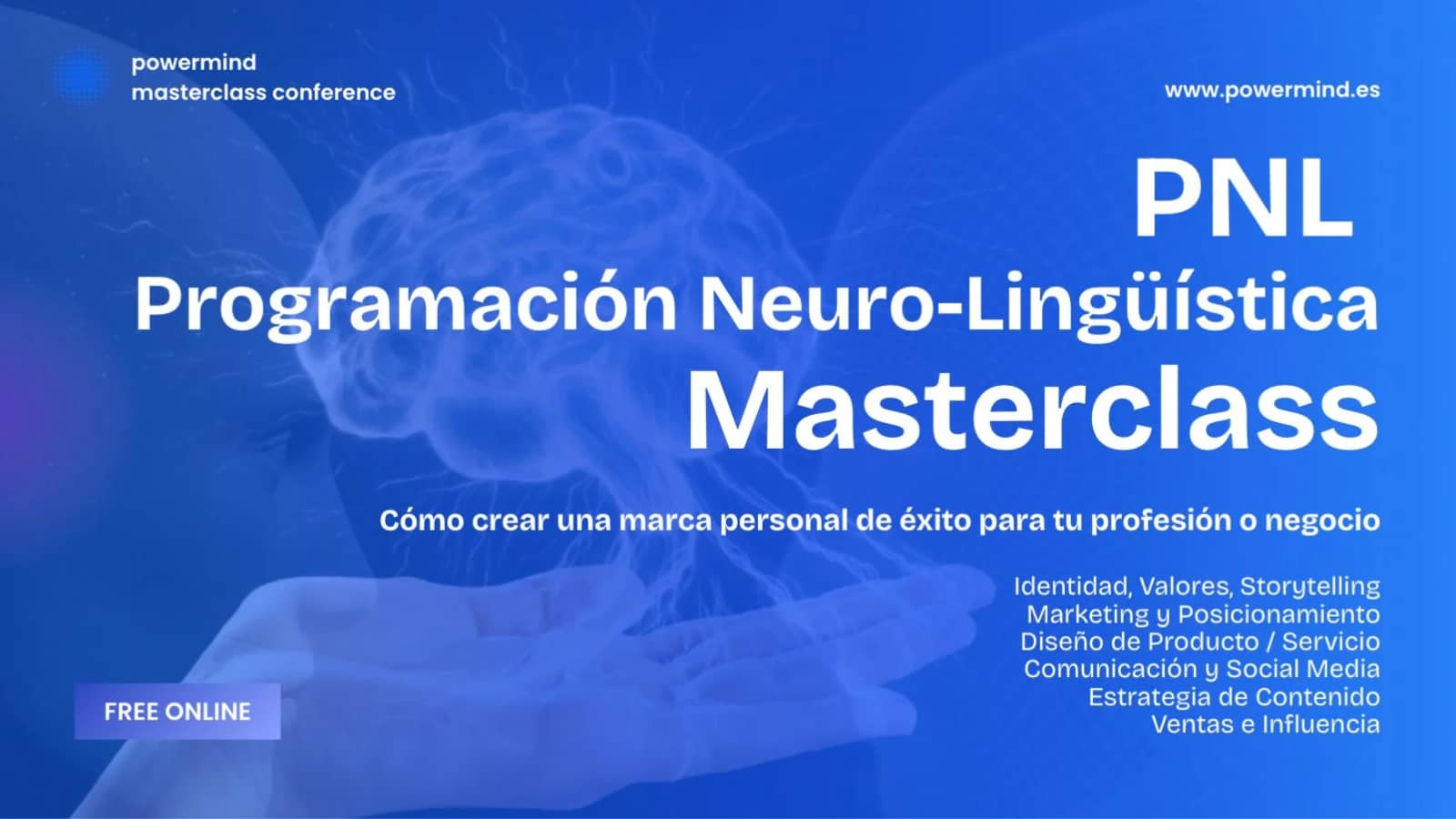 Workshop PNL 🧠 Entrena tu Mente para Lograr tus Objetivos ✨