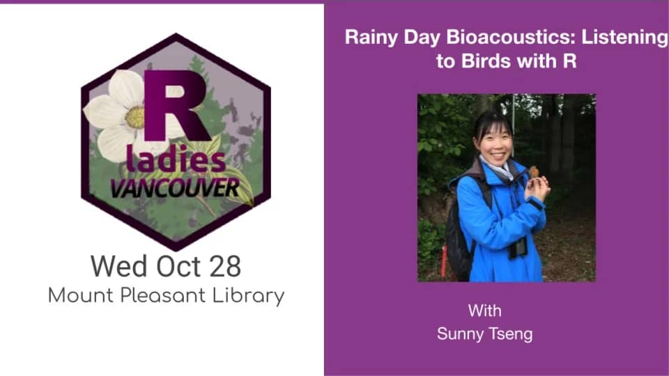 Rainy Day Bioacoustics: Listening to Birds with R