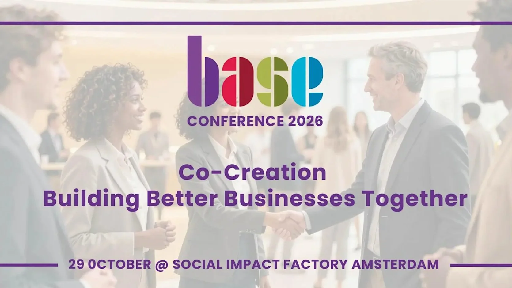 BASE 2026: Co-Creation, Building Better Businesses Together