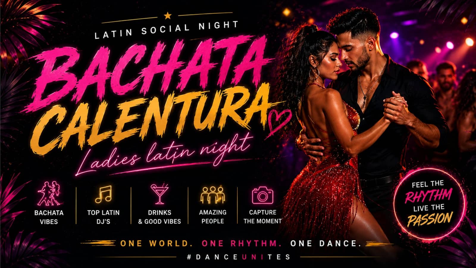Calentura Latin Social Dancing Night & Party