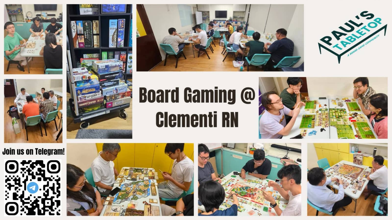 [Paul's Tabletop] - Free for All Gaming @ Clementi RN