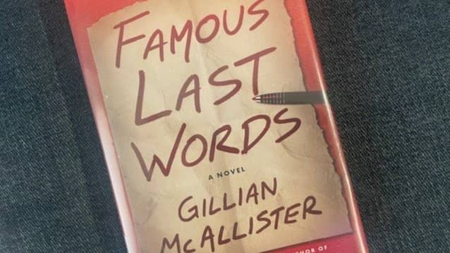 Mystery-Readers Book Club (Clarendon): FAMOUS LAST WORDS