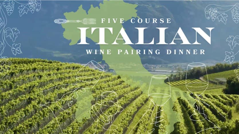 Five Course Italian Wine Pairing Dinner @ Piece Out Delray