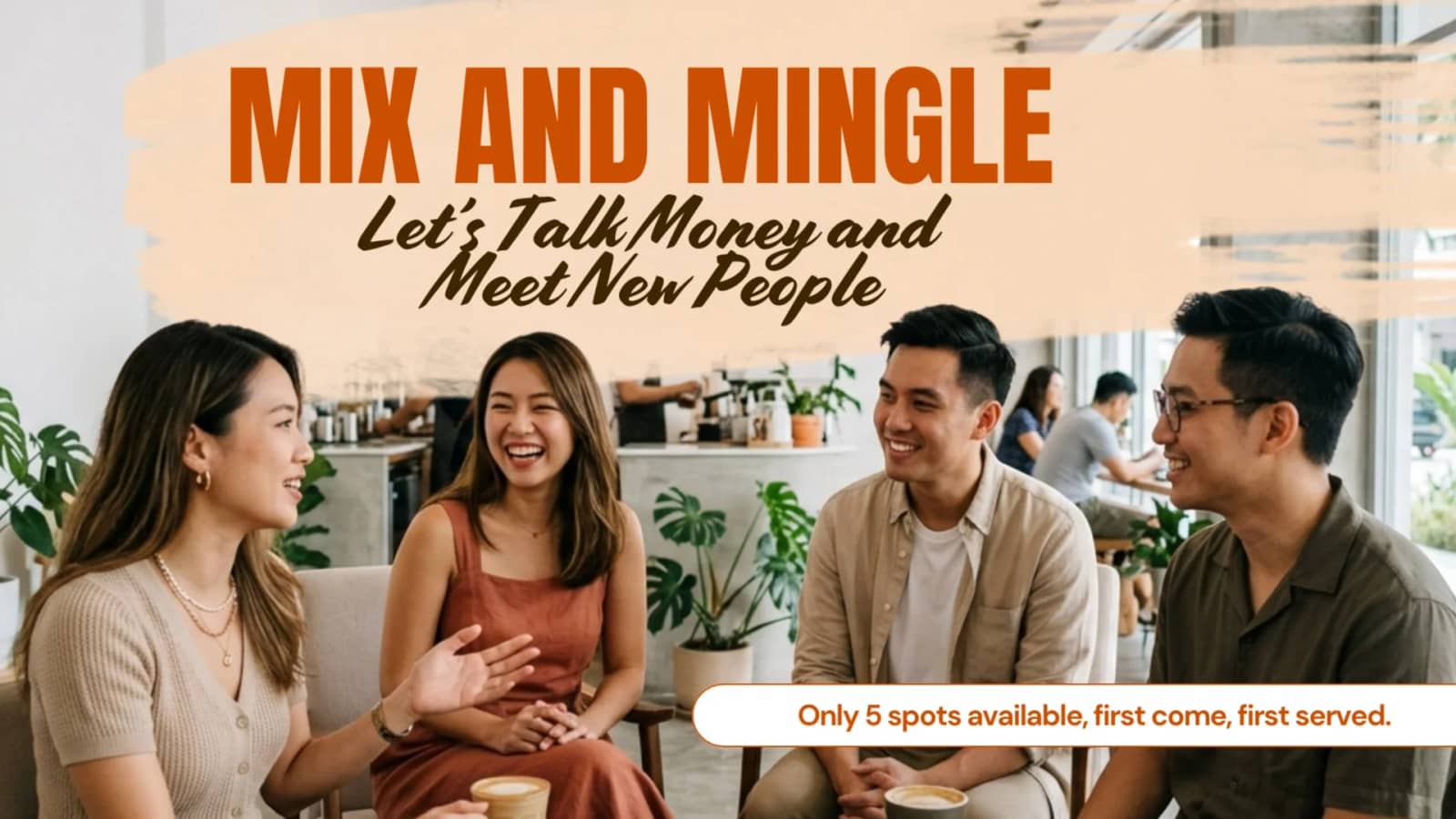 Mix & Mingle: Let’s Talk Money & Meet New People! ☕