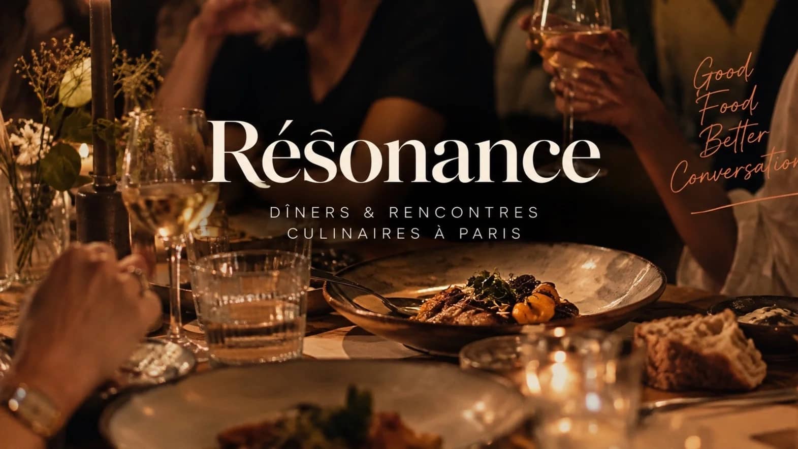 Dîner immersif à Paris — Résonance x Almas | 8 octobre