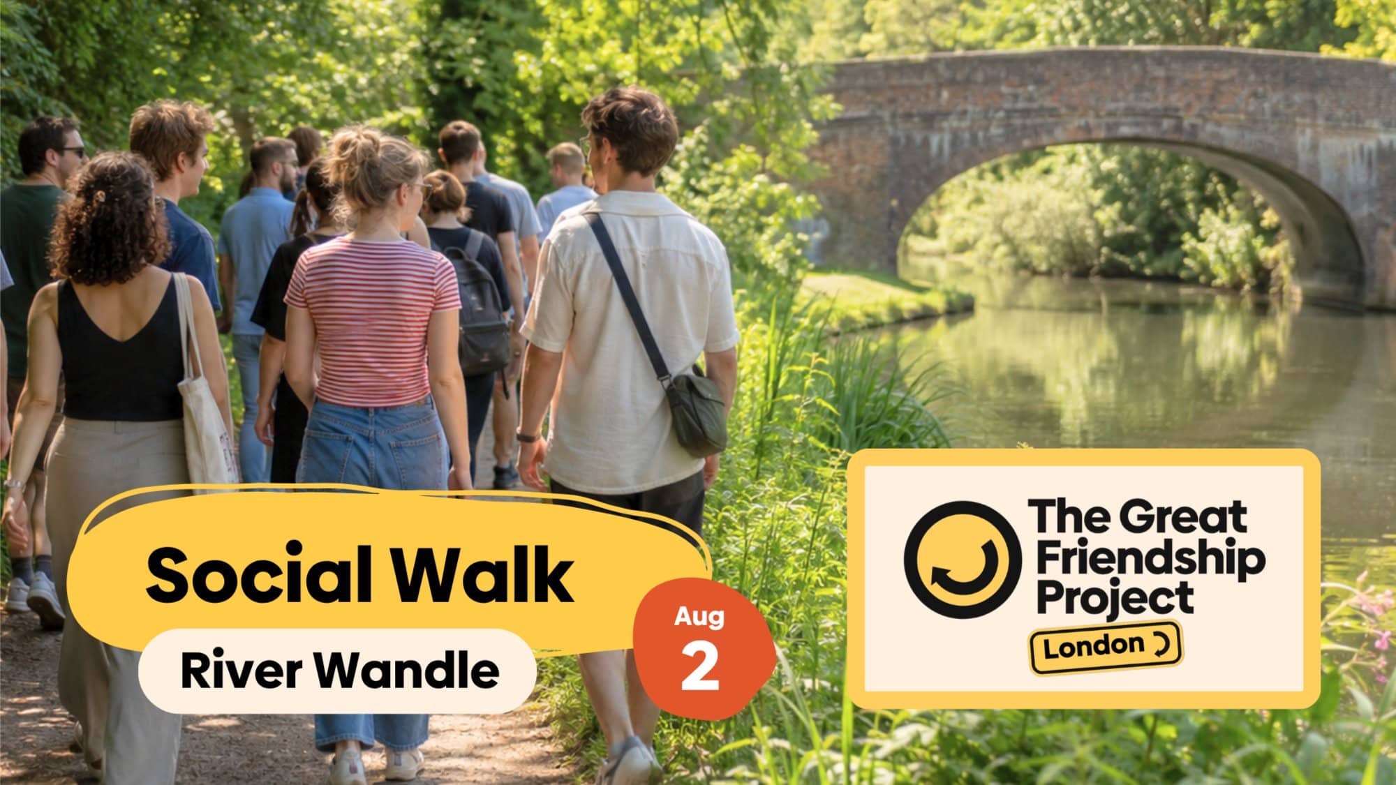 FREE Social Walk, Games & Pub Trip | Wandle Trail