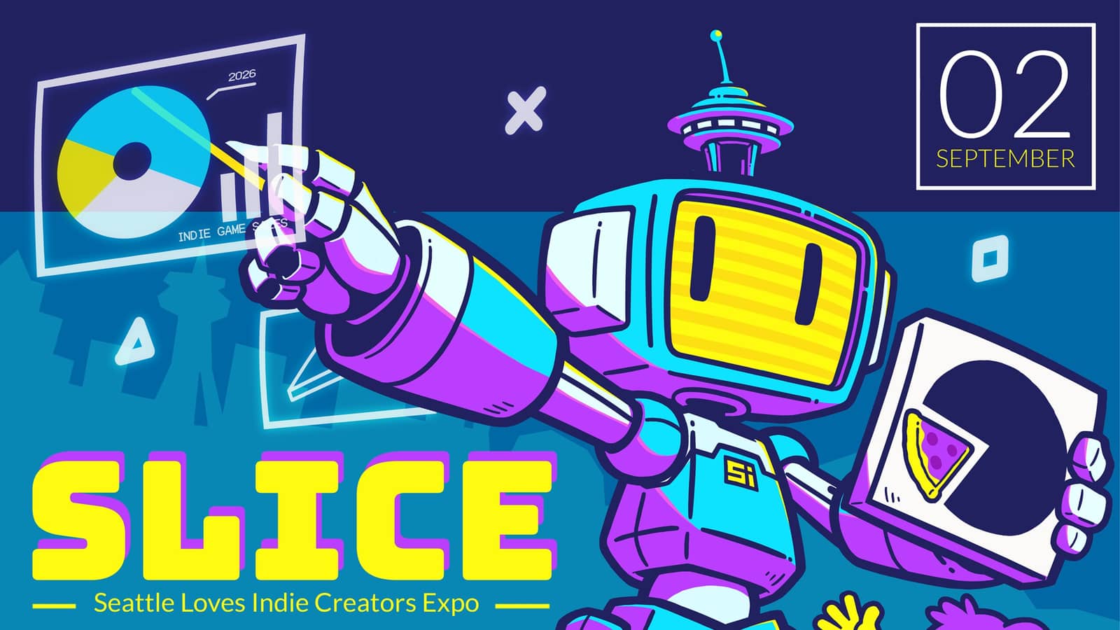 SLICE 2026 - Seattle Loves Indie Creators Expo