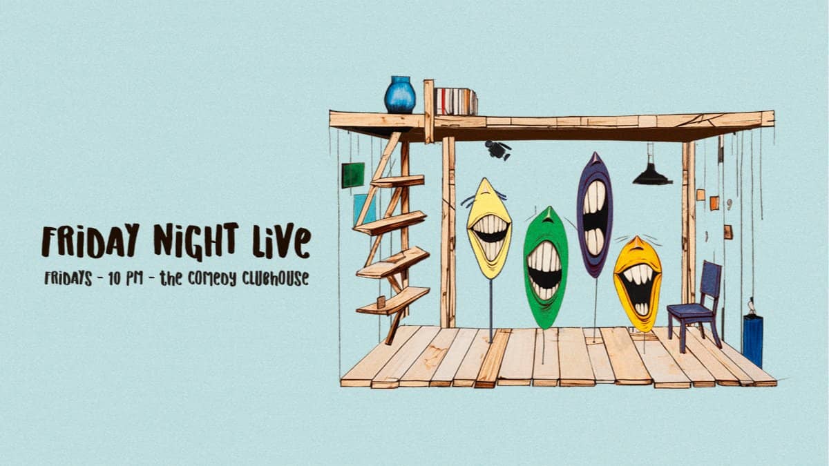 Friday Night Live • Stand-Up Comedy Showcase in English • Friday