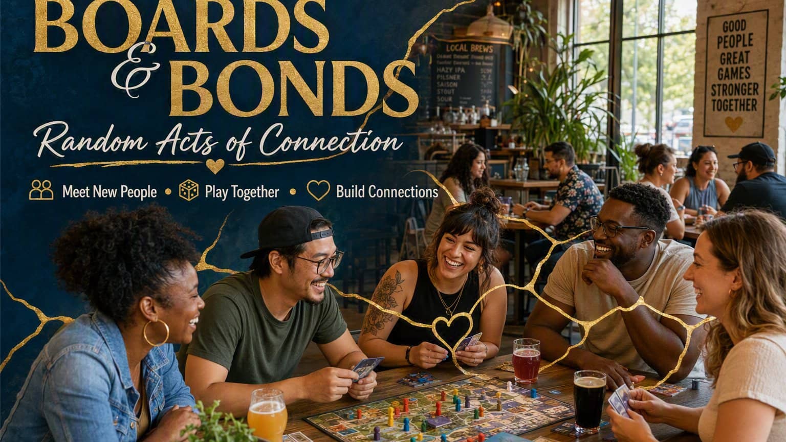Boards & Bonds: A Casual Evening of Board Games and D&D