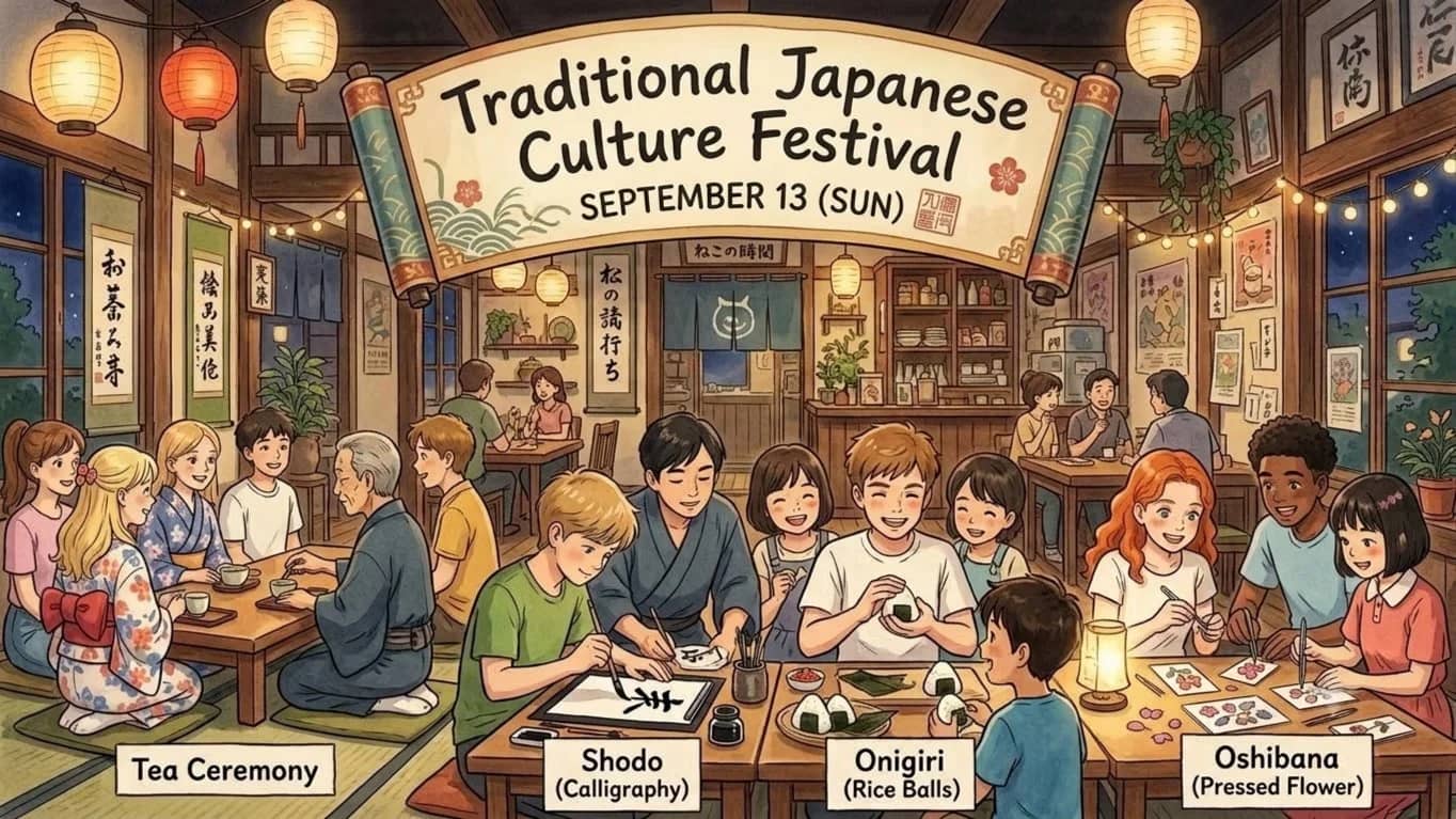 🎎🗾🗻 Traditional Japanese Culture Festival