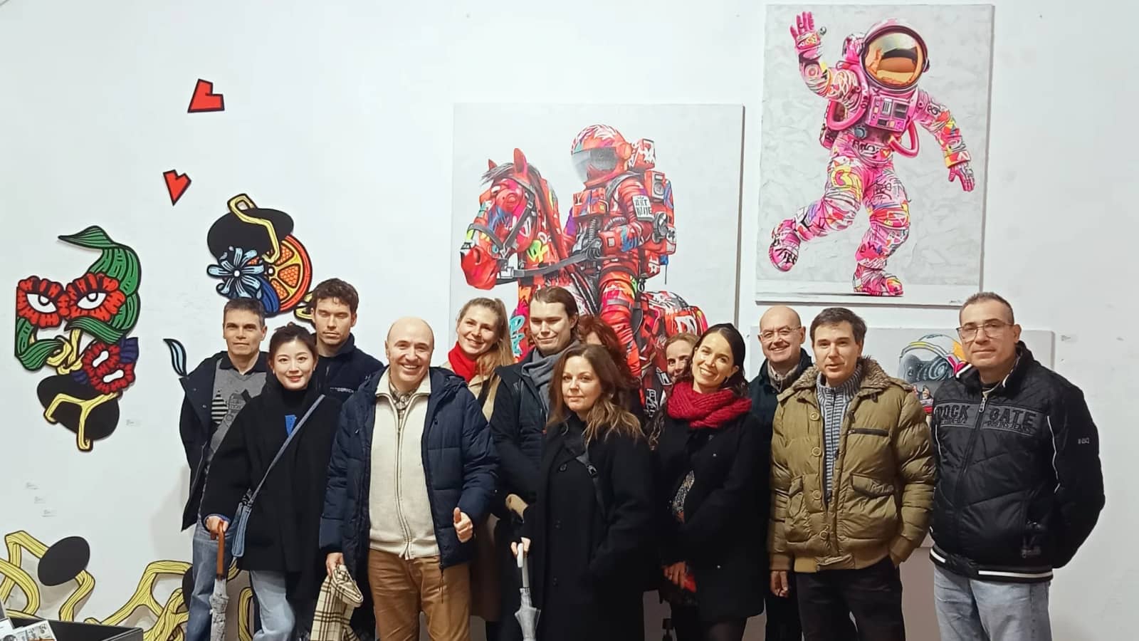 ART EXHIBITION OPENING AT GALLERY IN BORN (FREE!)