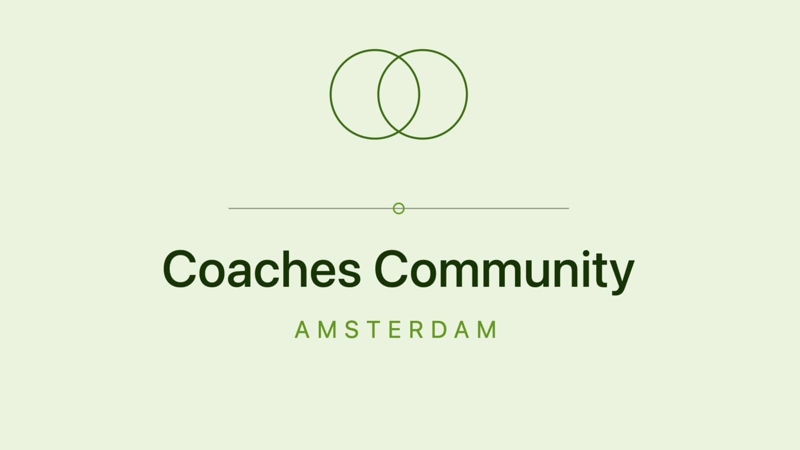 Coaches Community Amsterdam – Networking Event (August)