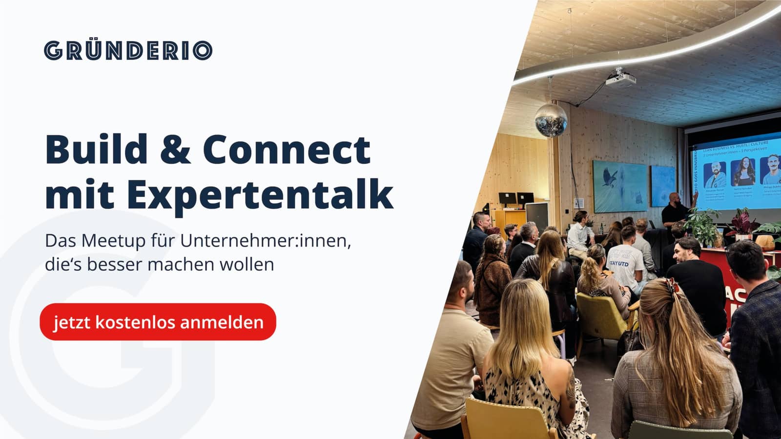 Build & Connect Meetup mit Expertentalk