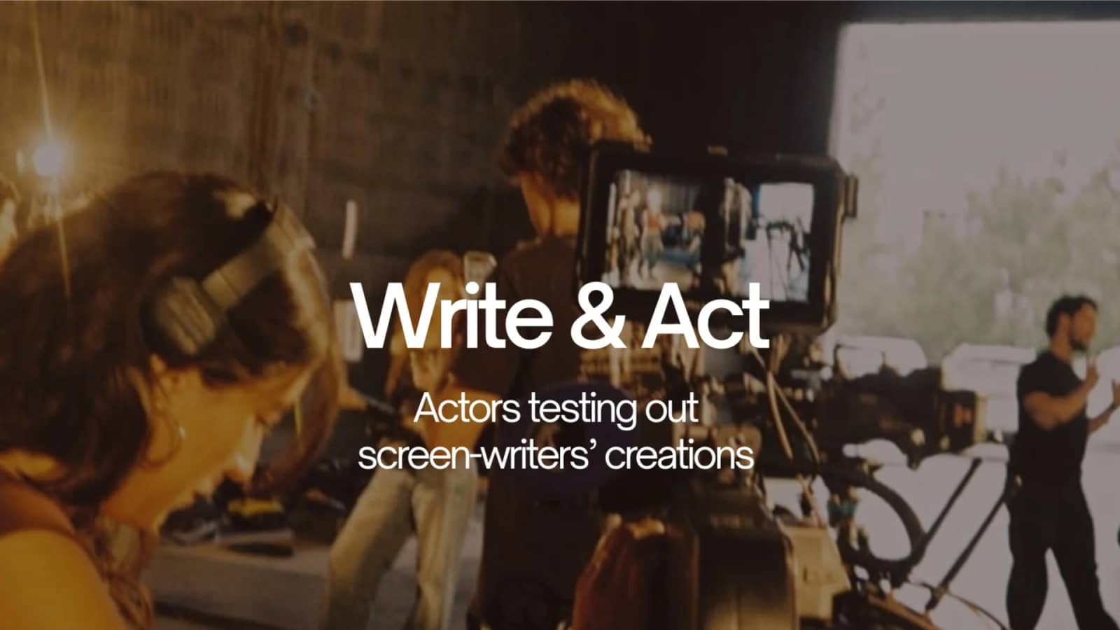 Write & Act #4